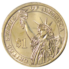 Монета 1 доллар 2015 года D США «34-й президент США Дуайт Эйзенхауэр» (реверс)