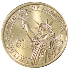 Монета 1 доллар 2015 года D США «34-й президент США Дуайт Эйзенхауэр» (реверс)