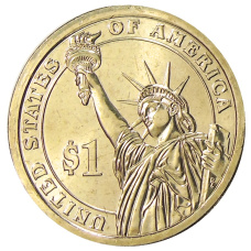 Монета 1 доллар 2013 года D США «27-й президент США Уильям Тафт» (реверс)