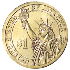 Монета 1 доллар 2013 года D США «27-й президент США Уильям Тафт» (реверс)