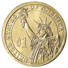 Монета 1 доллар 2013 года D США «27-й президент США Уильям Тафт» (реверс)