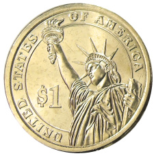 Монета 1 доллар 2013 года D США «28-й президент США Вудро Вильсон» (реверс)