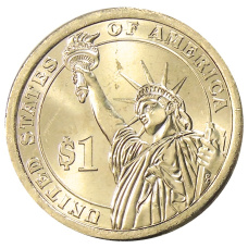 Монета 1 доллар 2014 года D США «30-й президент США Калвин Кулидж» (реверс)