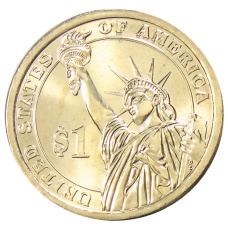 Монета 1 доллар 2014 года D США «30-й президент США Калвин Кулидж» (реверс)