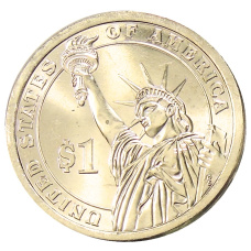 Монета 1 доллар 2014 года D США «31-й президент США Герберт Гувер» (реверс)