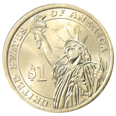 Монета 1 доллар 2014 года D США «31-й президент США Герберт Гувер» (реверс)