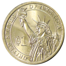 Монета 1 доллар 2015 года D США «35-й президент США Джон Кеннеди» (реверс)