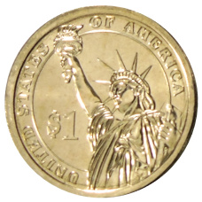 Монета 1 доллар 2013 года D США «27-й президент США Уильям Тафт» (реверс)