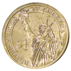 Монета 1 доллар 2013 года D США «27-й президент США Уильям Тафт» (реверс)