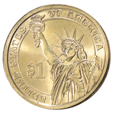 Монета 1 доллар 2012 года D США «24-й президент США Гровер Кливленд» (реверс)