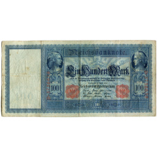 Банкнота 100 марок 1910 года Германия