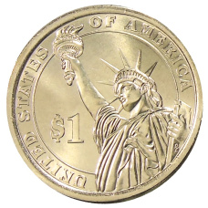 Монета 1 доллар 2014 года Р США «31-й президент США Герберт Гувер» (реверс)