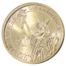 Монета 1 доллар 2015 года Р США «33-й президент США Гарри Труман» (реверс)