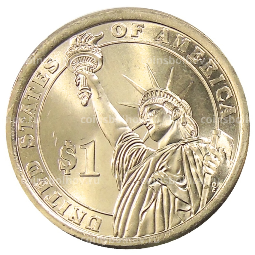 Монета 1 доллар 2015 года Р США «33-й президент США Гарри Труман» (вид 2)