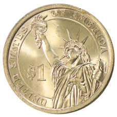 Монета 1 доллар 2015 года Р США «34-й президент США Дуайт Эйзенхауэр» (реверс)