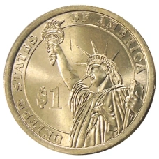 Монета 1 доллар 2015 года Р США «34-й президент США Дуайт Эйзенхауэр» (реверс)