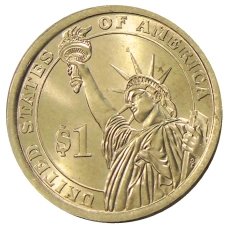 Монета 1 доллар 2015 года Р США «34-й президент США Дуайт Эйзенхауэр» (реверс)