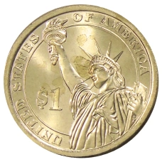 Монета 1 доллар 2015 года Р США «34-й президент США Дуайт Эйзенхауэр» (реверс)