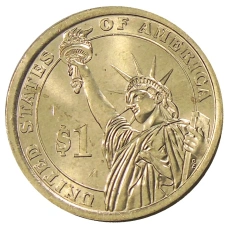 Монета 1 доллар 2015 года Р США «34-й президент США Дуайт Эйзенхауэр» (реверс)