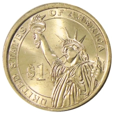 Монета 1 доллар 2015 года Р США «34-й президент США Дуайт Эйзенхауэр» (реверс)