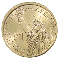 Монета 1 доллар 2015 года Р США «34-й президент США Дуайт Эйзенхауэр» (реверс)