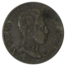 Монета 1 сентимо 1906 года Испания (аверс)