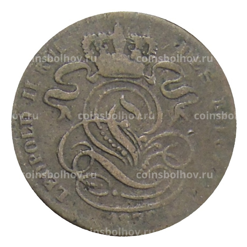 Монета 1 сантим 1870 года Бельгия