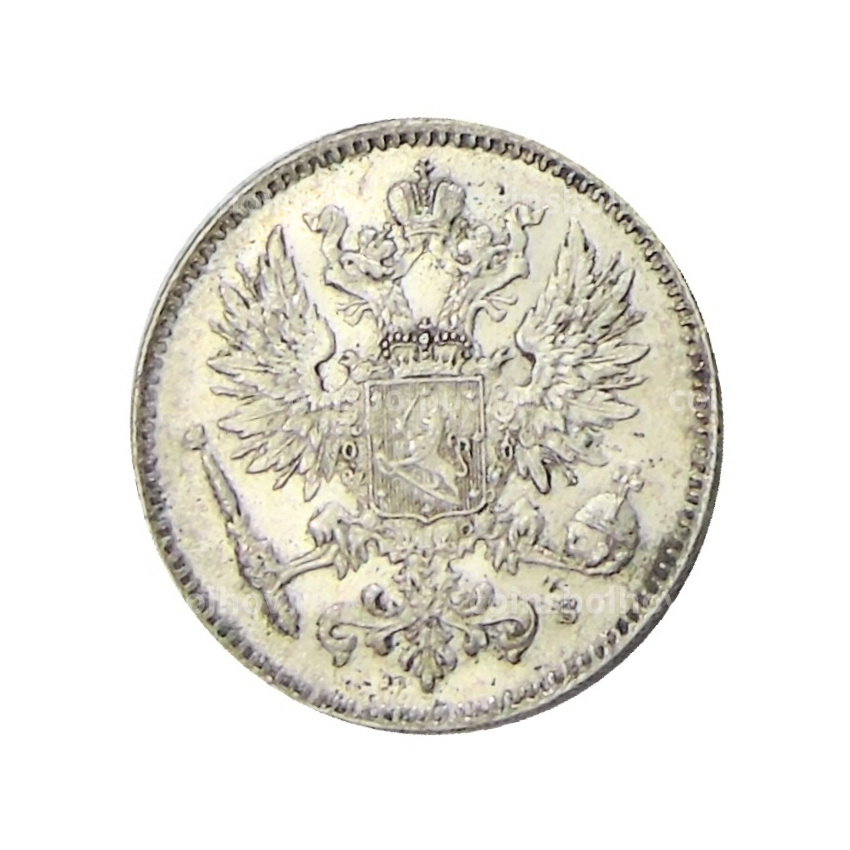 Монета 50 пенни 1917 года Русская Финляндия (вид 2)