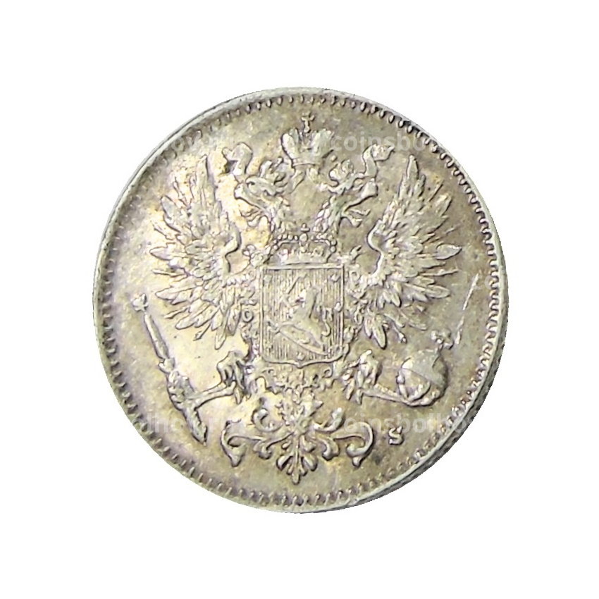 Монета 50 пенни 1916 года Русская Финляндия (вид 2)