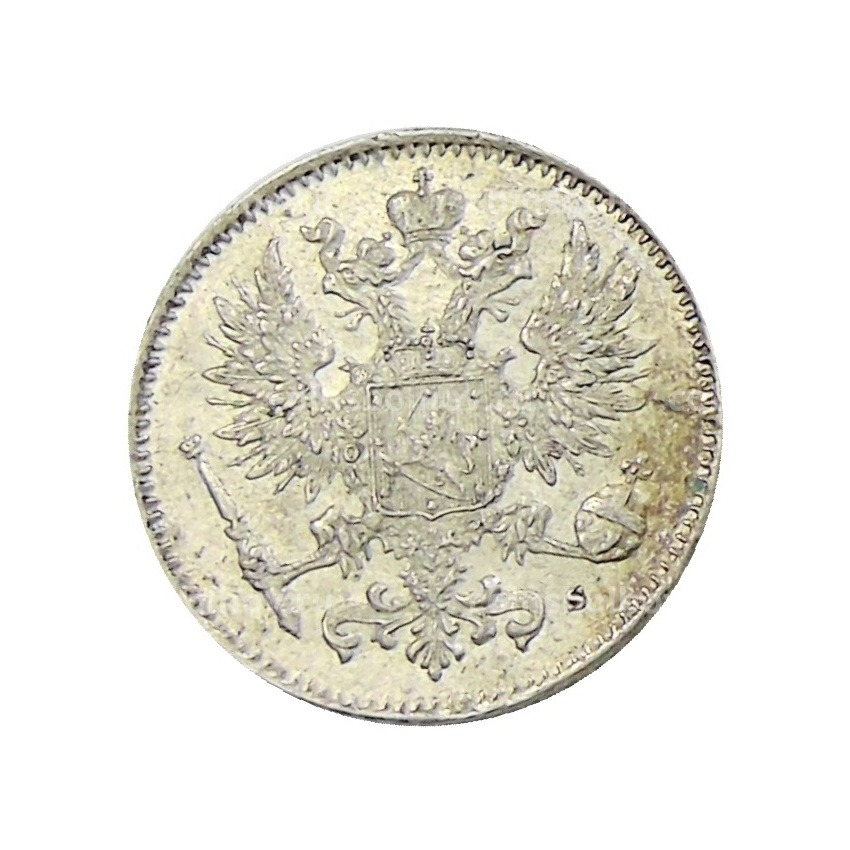 Монета 50 пенни 1916 года Русская Финляндия (вид 2)