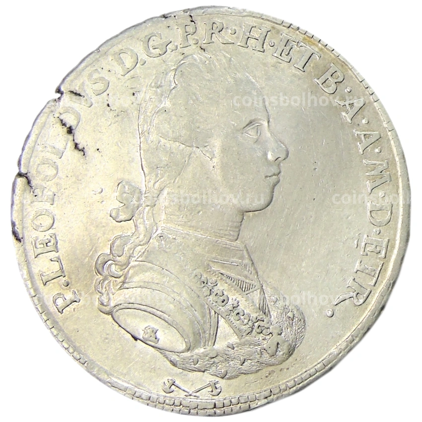 Монета 1 франческоне 1778 года Итальянские государства — Тоскана