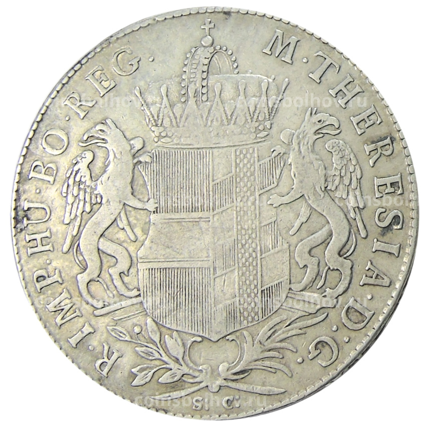 Монета 1 талер 1767 года Австрия — Бургау (вид 2)