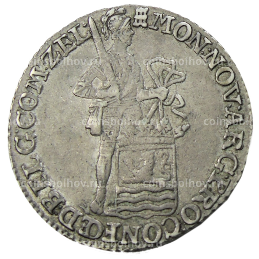 Монета 1 дукат 1795 года Голландия — Зеландия