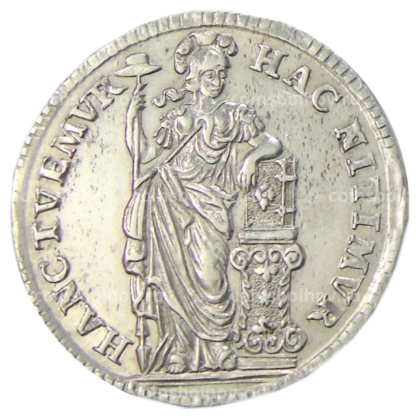 Монета 10 стюверов 1751 года Голландия — Утрехт