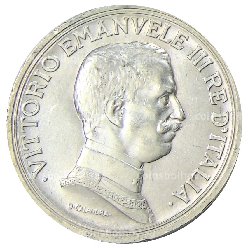 Монета 2 лиры 1916 года Италия (вид 2)