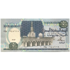 Банкнота 5 фунтов 1993 года Египет