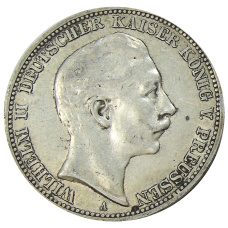 Монета 3 марки 1911 года А Германия (Пруссия) (аверс)