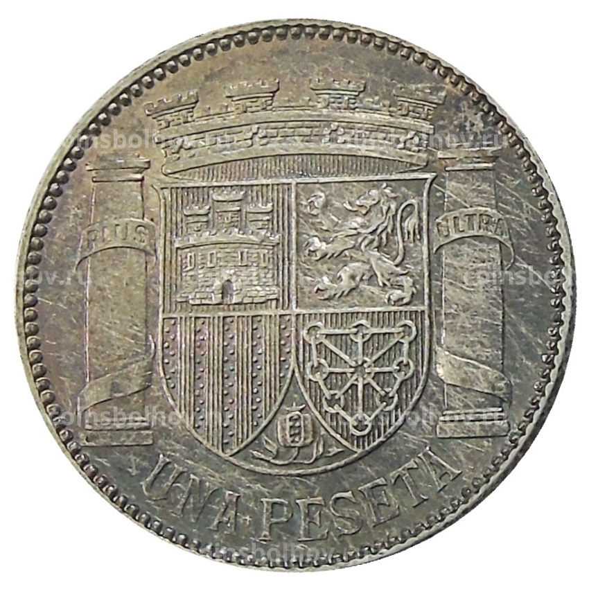 Монета 1 песета 1933 года Испания (вид 2)