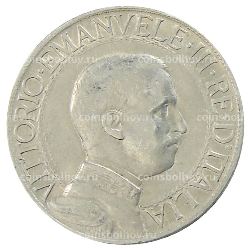 Монета 1 лира 1913 года Италия (вид 2)