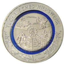 Монета 10 евро 2025 года F Германия «На службе общества — Служба технической поддержки» (аверс)