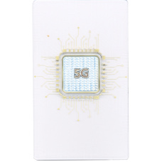 Монета 50 шиллингов 2021 года Танзания «Внедрение 5G» (в коробке) (аверс)