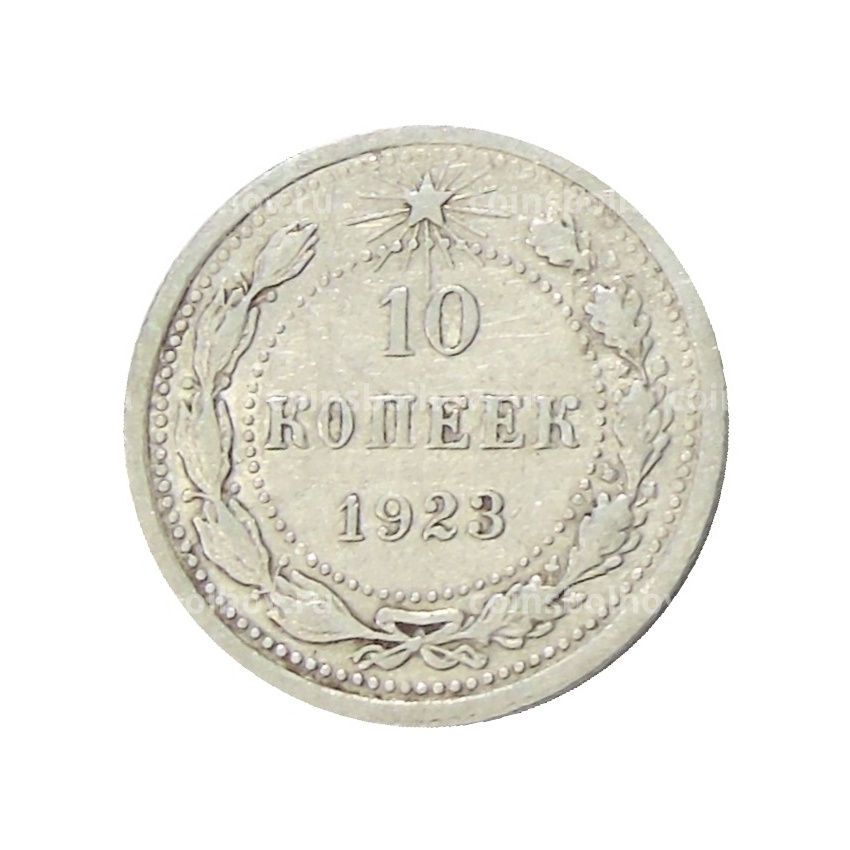 Монета 10 копеек 1923 года
