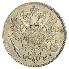 Монета 50 пенни 1916 года Русская Финляндия (реверс)