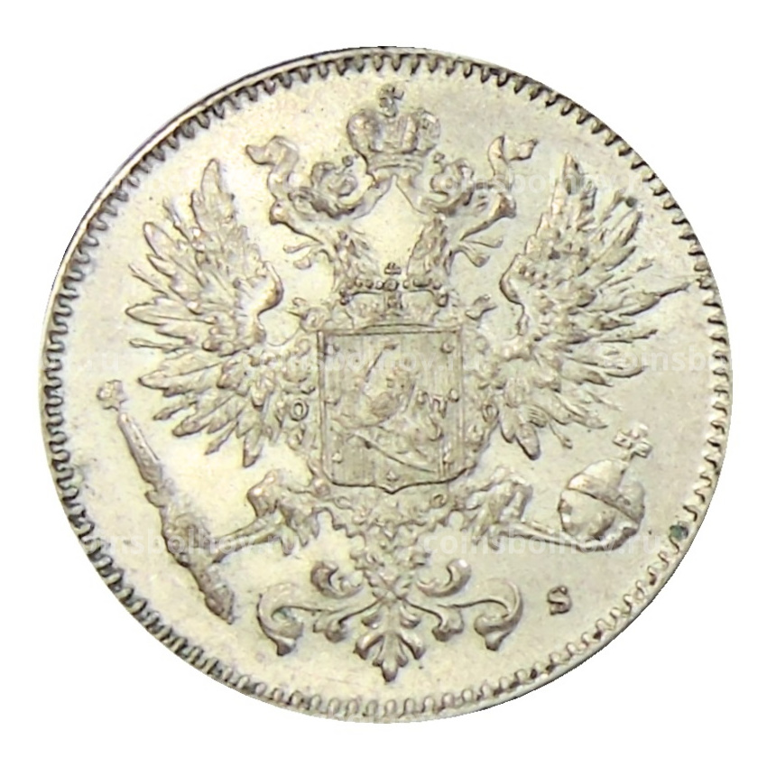 Монета 50 пенни 1916 года Русская Финляндия (вид 2)