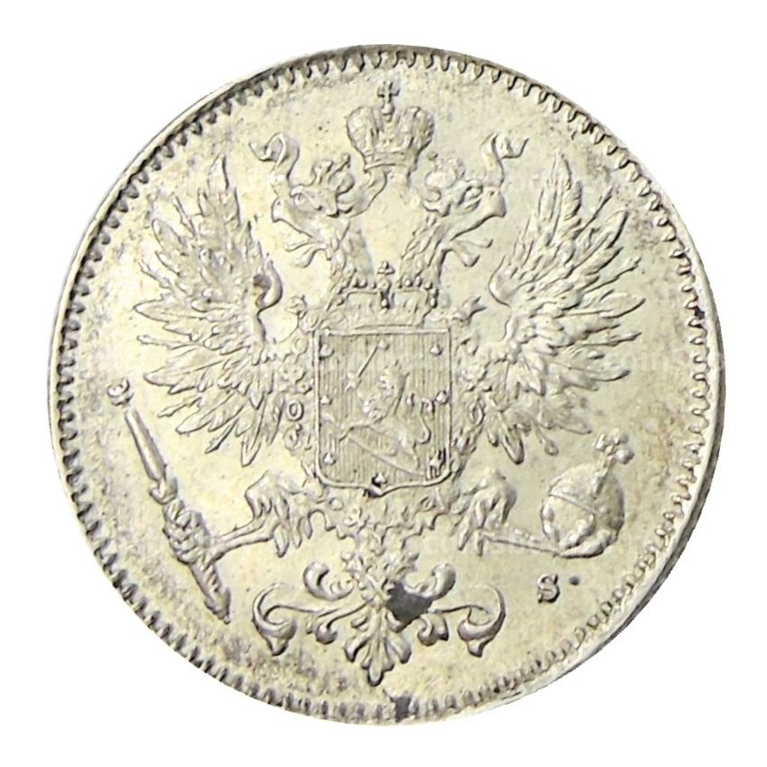 Монета 50 пенни 1915 года Русская Финляндия (вид 2)