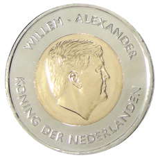 Монета 1 гульден 2025 года Кюрасао (реверс)