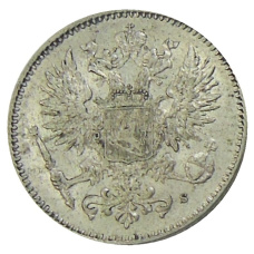 Монета 50 пенни 1914 года Русская Финляндия (реверс)