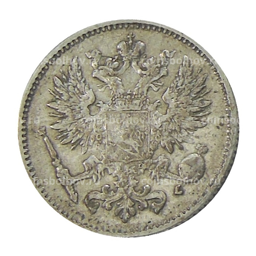 Монета 50 пенни 1907 года Русская Финляндия (вид 2)