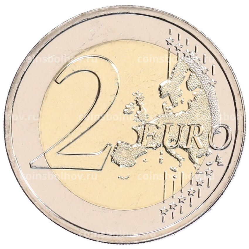 Монета 2 евро 2025 года Мальта «Мальтийский бык» (вид 2)