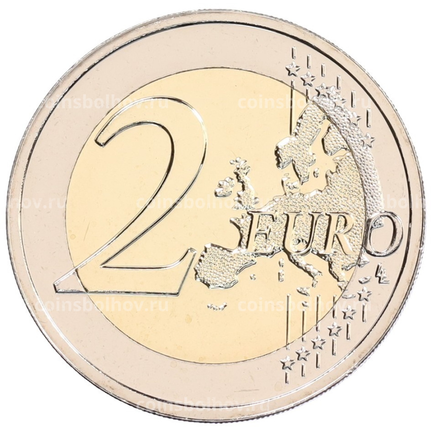 Монета 2 евро 2025 года Финляндия «Дипломатия и внешняя политика» (вид 2)